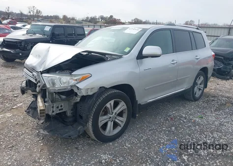 2012 Toyota Highlander Limited V6 из США, поврежденный, VIN 5TDYK3EH2CS051501